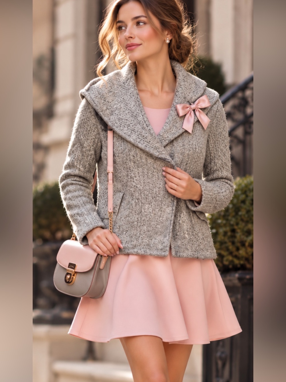 JACK Gray Shawl Collar Jacket